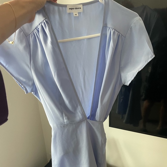 Super down (revolve) lavender dress - Picture 3 of 3